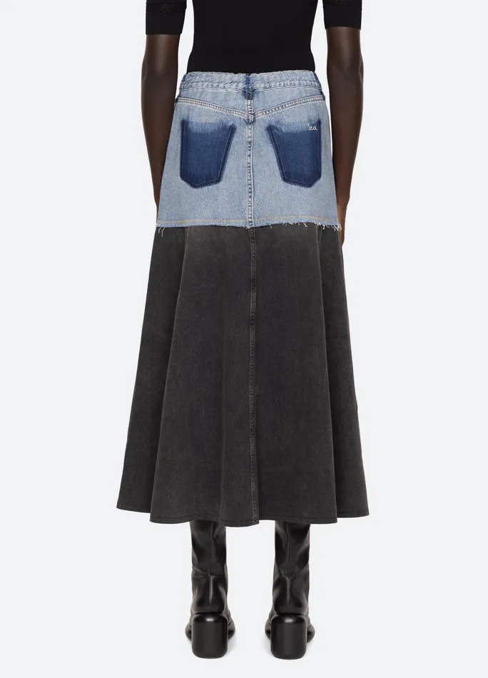 Women Bottoms Sea New York Elle Skirt Blue