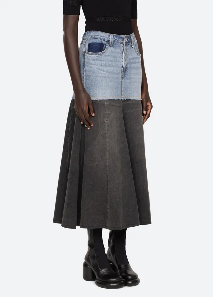 Women Bottoms Sea New York Elle Skirt Blue