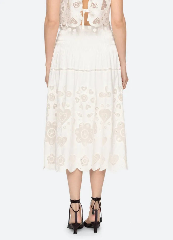 Women Bottoms Sea New York Jeanetta Skirt White