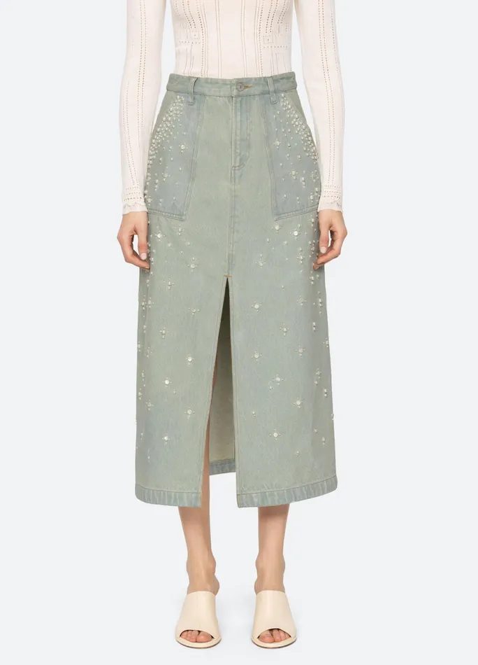 Women Bottoms Sea New York Perlette Skirt Blue