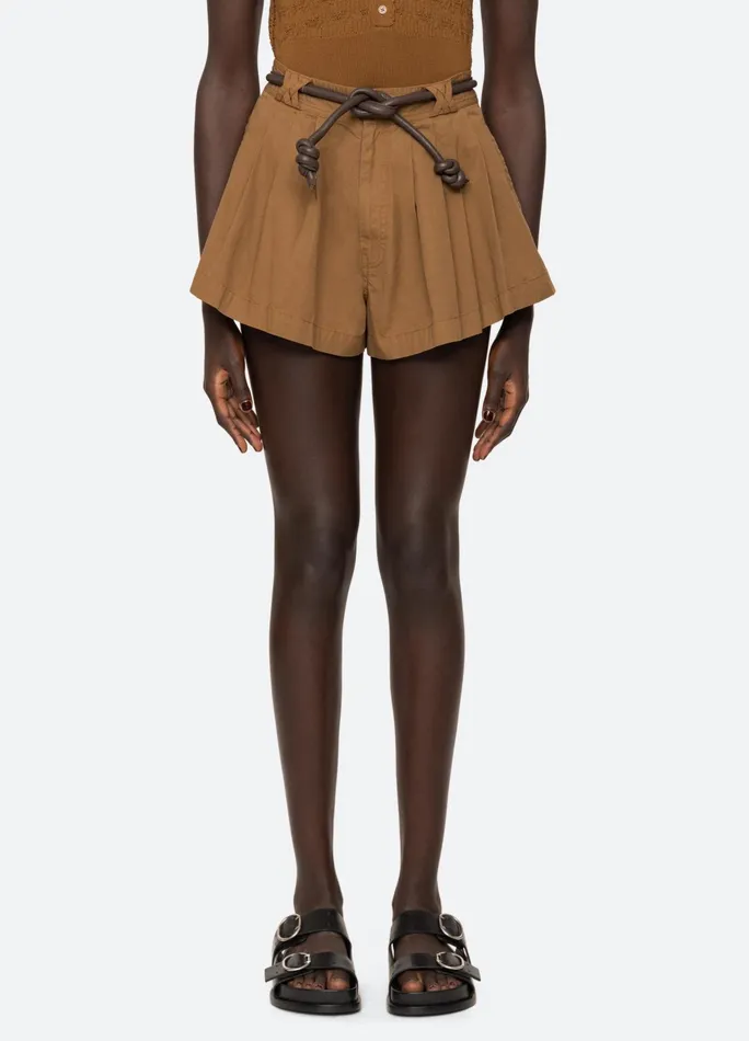 Women Bottoms Sea New York Samaka Shorts Caramel
