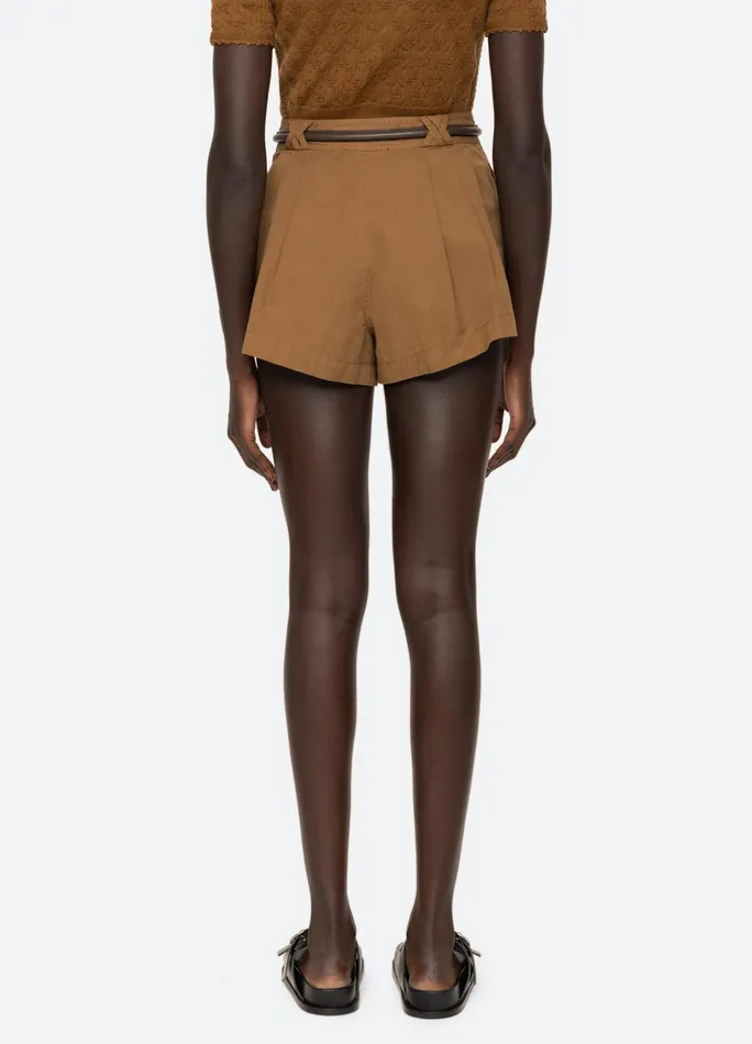 Women Bottoms Sea New York Samaka Shorts Caramel