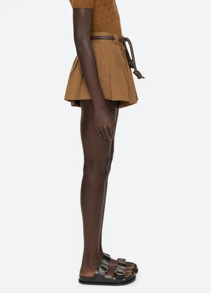 Women Bottoms Sea New York Samaka Shorts Caramel