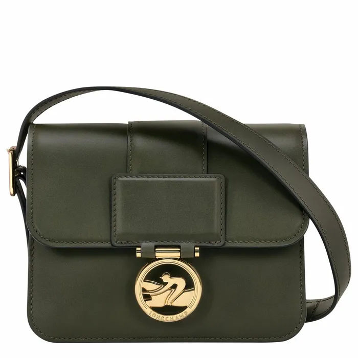 Women BoxTrot S Crossbody Bag Khaki Longchamp Crossbody Bags
