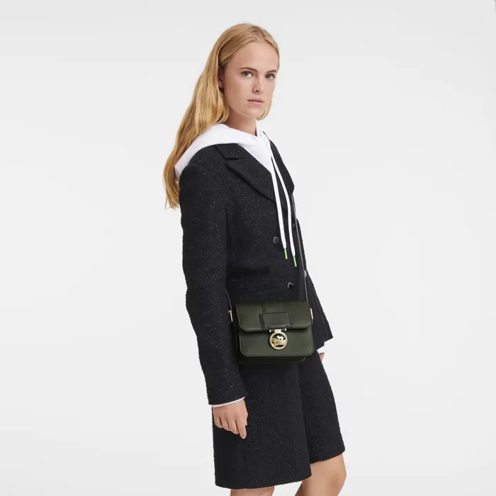 Women BoxTrot S Crossbody Bag Khaki Longchamp Crossbody Bags