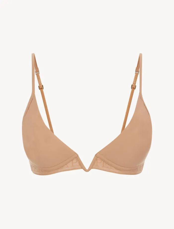 Women Bras La Perla Amarettocoloured Nonwired Padded Triangle Vbra