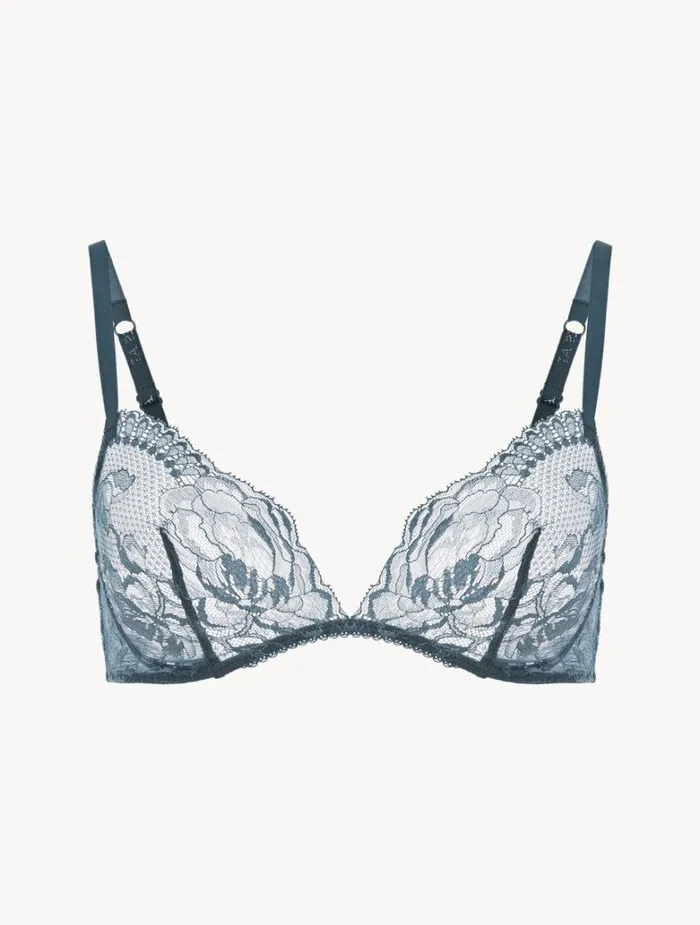 Women Bras La Perla Dark Blue Lace Nonwired Bra