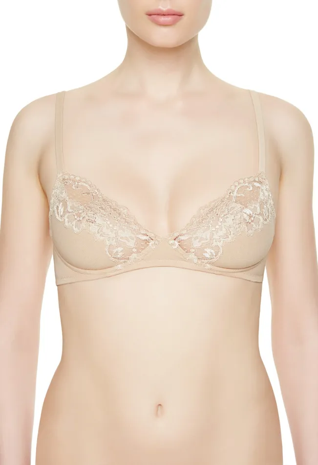 Women Bras La Perla Nude Cotton Nonwired Bra