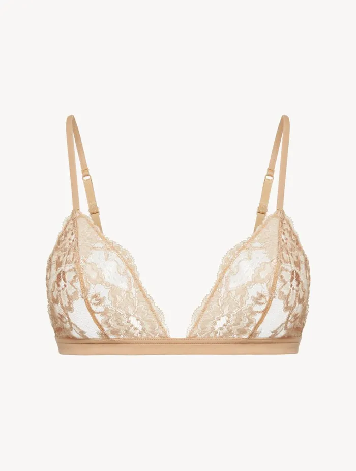 Women Bras La Perla Nude Lace Triangle Bra
