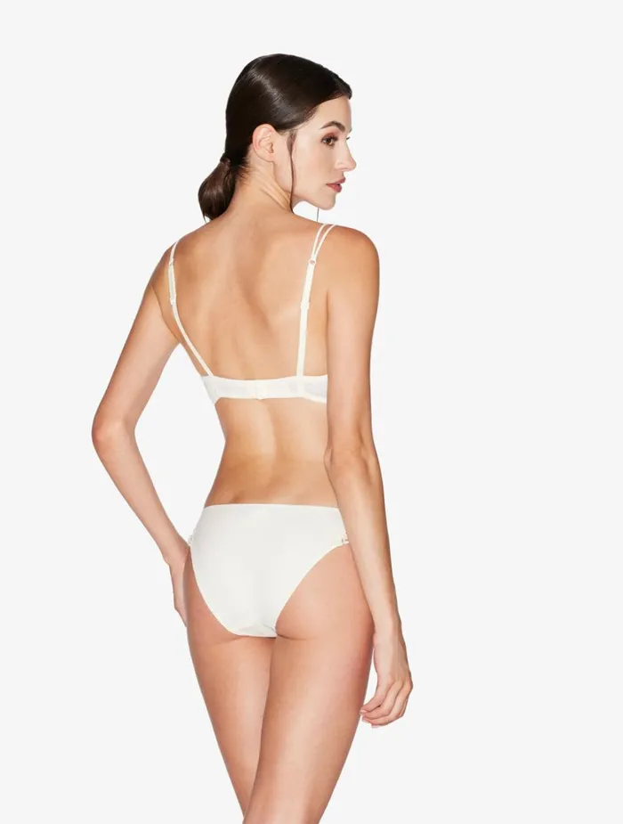Women Bras La Perla Offwhite Macram Pushup Bra