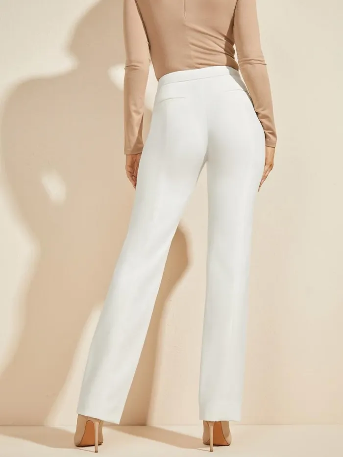 Women Brigitte Pant Warm White Marciano Bottoms Women Brigitte Pant Warm White Marciano Bottoms