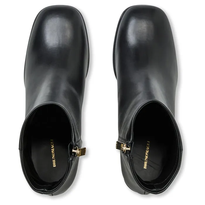 Women Bruno Magli Boots Fenice Side Zip Boot Black