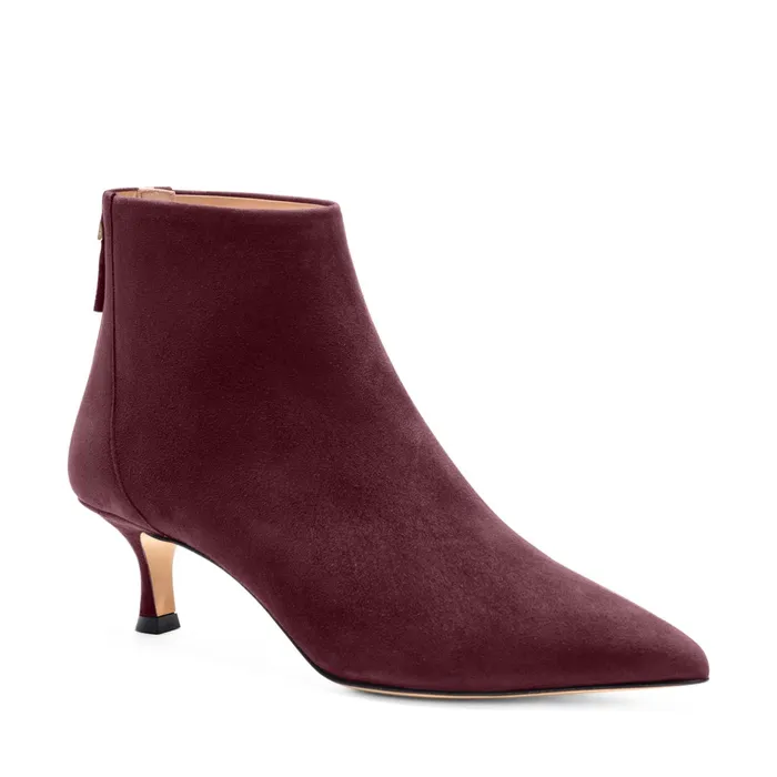 Women Bruno Magli Boots Francesca Boot BORDEAUX SUEDE