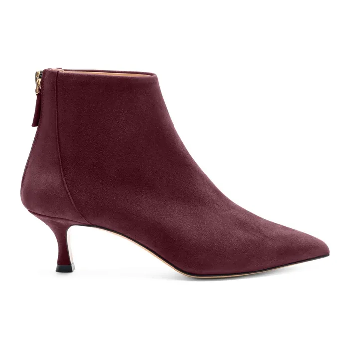 Women Bruno Magli Boots Francesca Boot BORDEAUX SUEDE