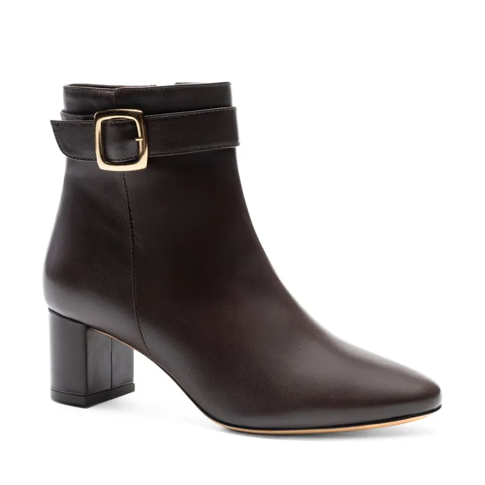 Women Bruno Magli Boots Petra Side Zip Boot Brown