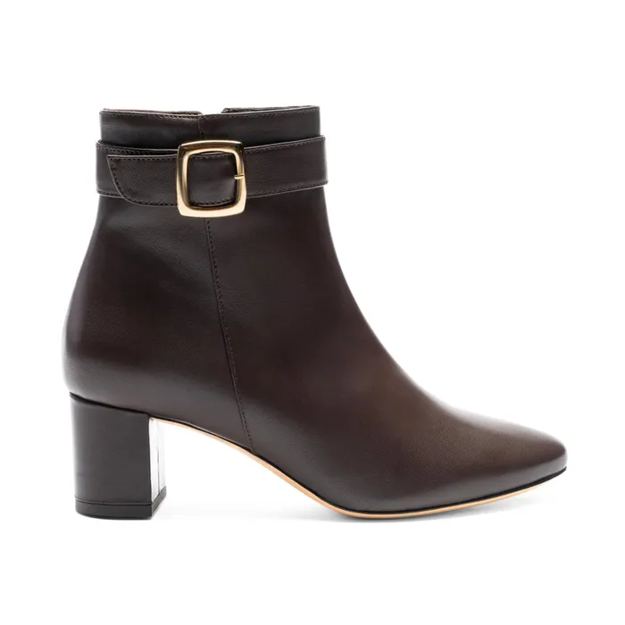 Women Bruno Magli Boots Petra Side Zip Boot Brown
