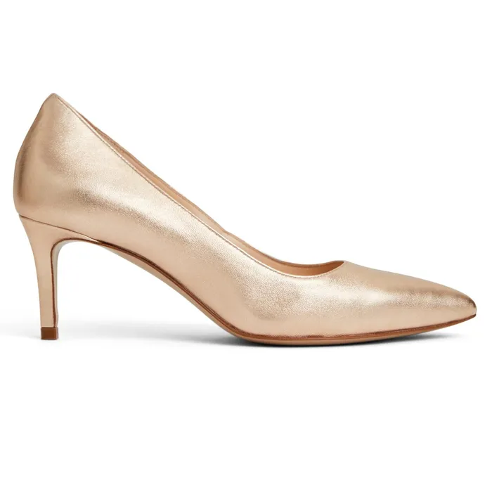 Women Bruno Magli Heels TARA Pump GOLD