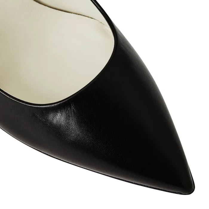 Women Bruno Magli Heels Telma Leather PointedToe Pump 8211 Black