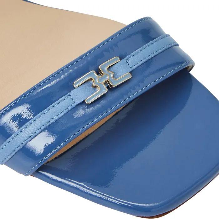 Women Bruno Magli Sandals and Slides PHOEBE Sandal BLUE PATENT