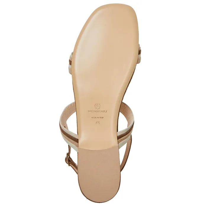 Women Bruno Magli Sandals and Slides PORTIA Sandal BROWNNATURAL SUEDE