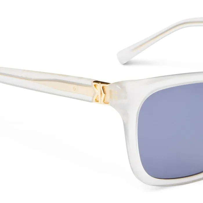 Women Bruno Magli Sunglasses MARIS Limited Edition Classic Square Frame Sunglasses Grey
