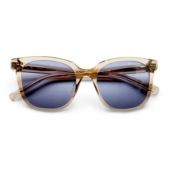 Women Bruno Magli Sunglasses Monas Limited Edition Oversized Sunglasses Crystal Nude