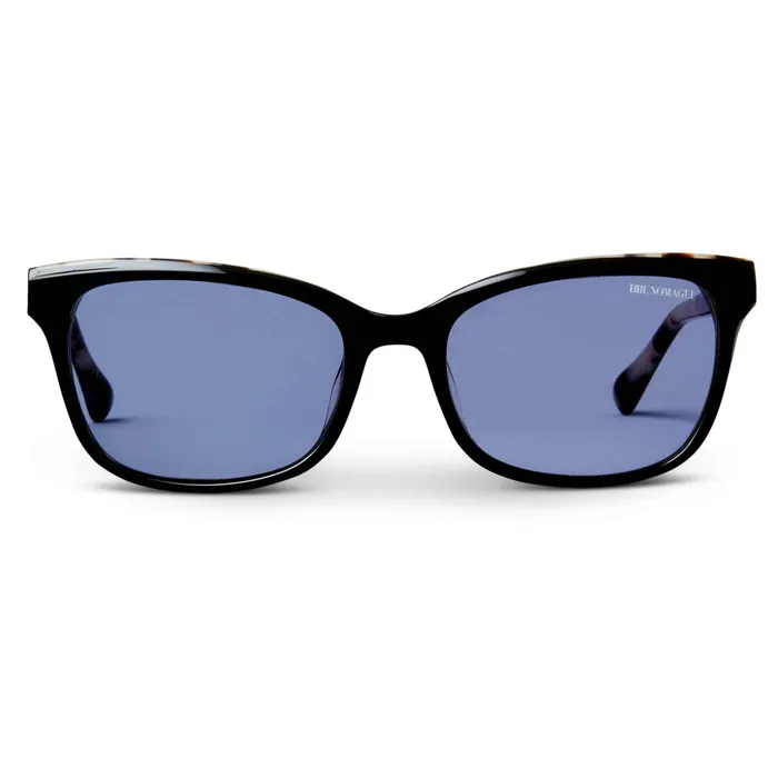 Women Bruno Magli Sunglasses Vales Limited Edition Cateye Sunglasses Black