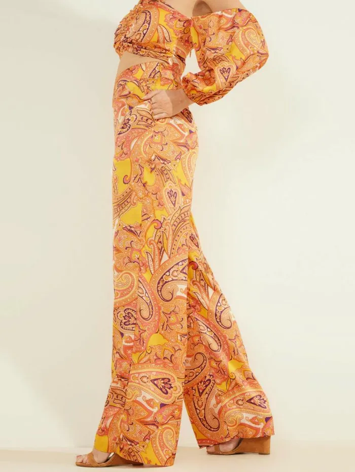 Women Cabo Paisley Pant Cabo Paisley Marciano Bottoms Women Cabo Paisley Pant Cabo Paisley Marciano Bottoms