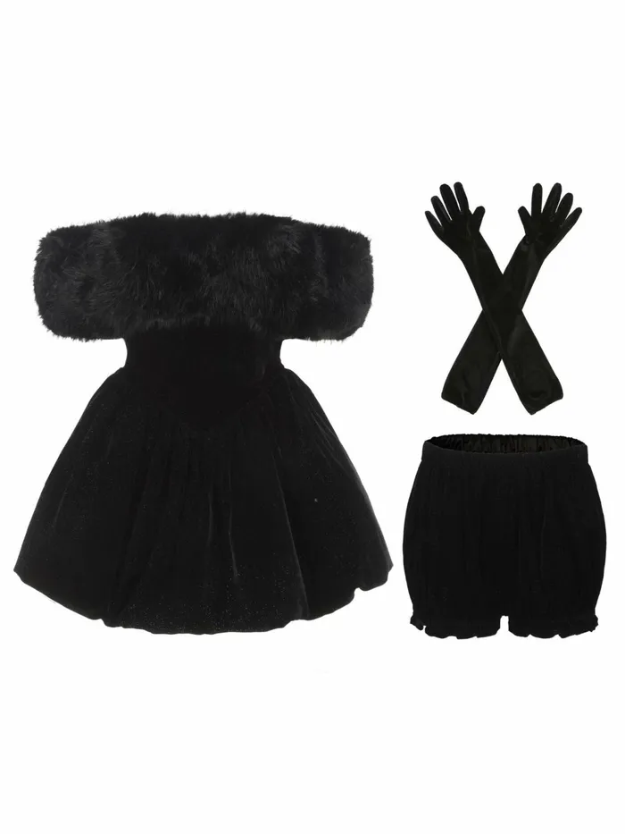 Women Candice Velvet Dress Nana Jacqueline Mini