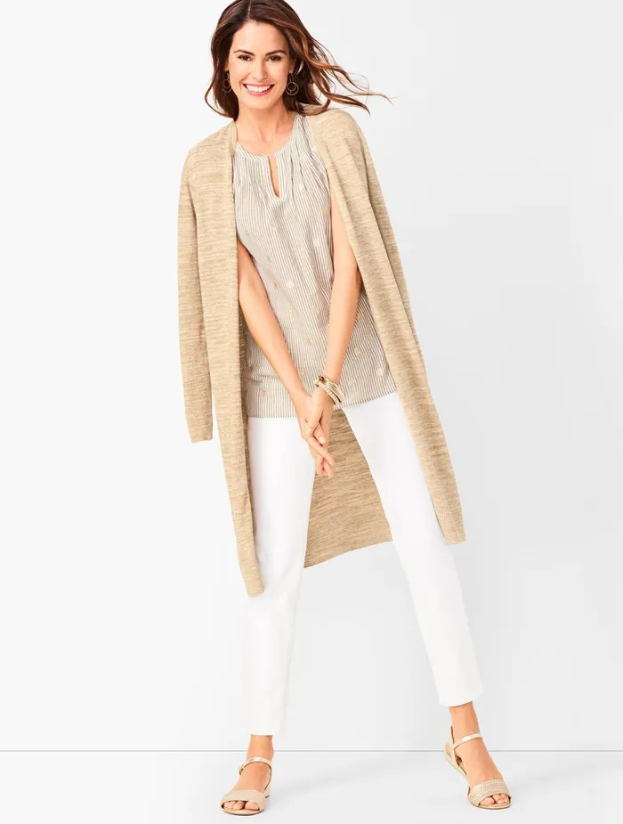 Women Cardigans And Jackets Talbots Lightweight Duster