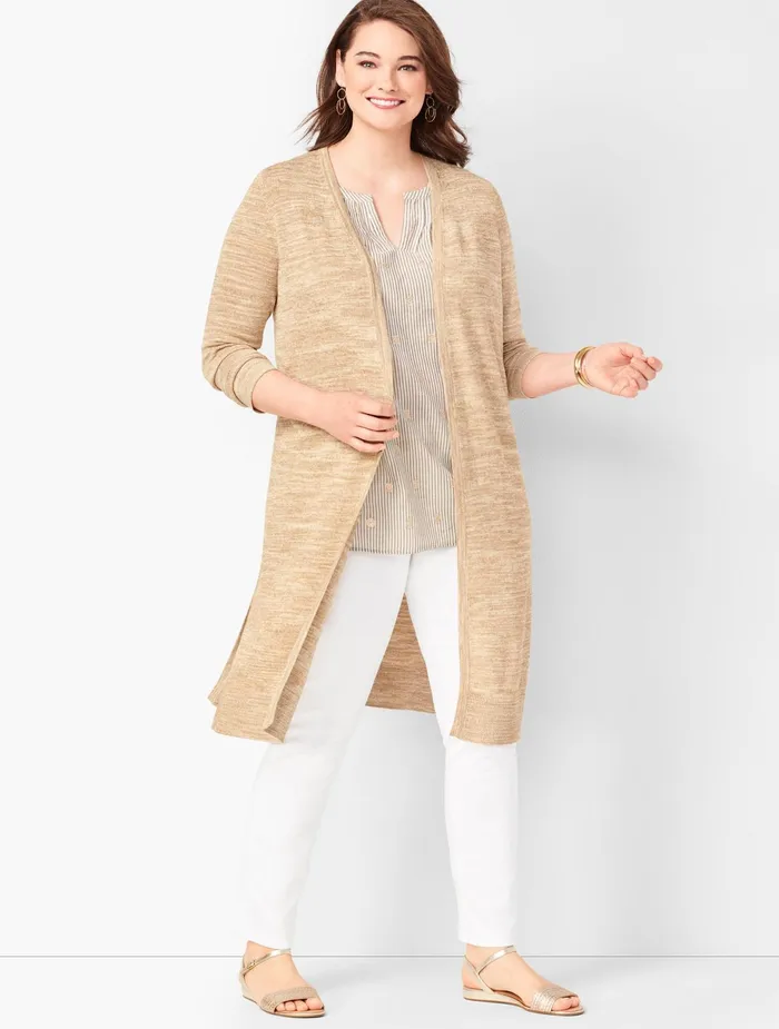 Women Cardigans And Jackets Talbots Lightweight Duster