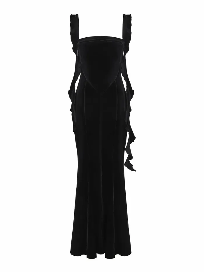 Women Caroline Velvet Dress Nana Jacqueline Dresses