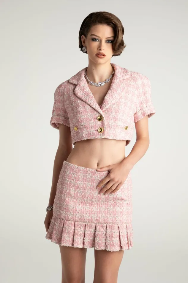 Women Chelsea Tweed Top Nana Jacqueline Tops