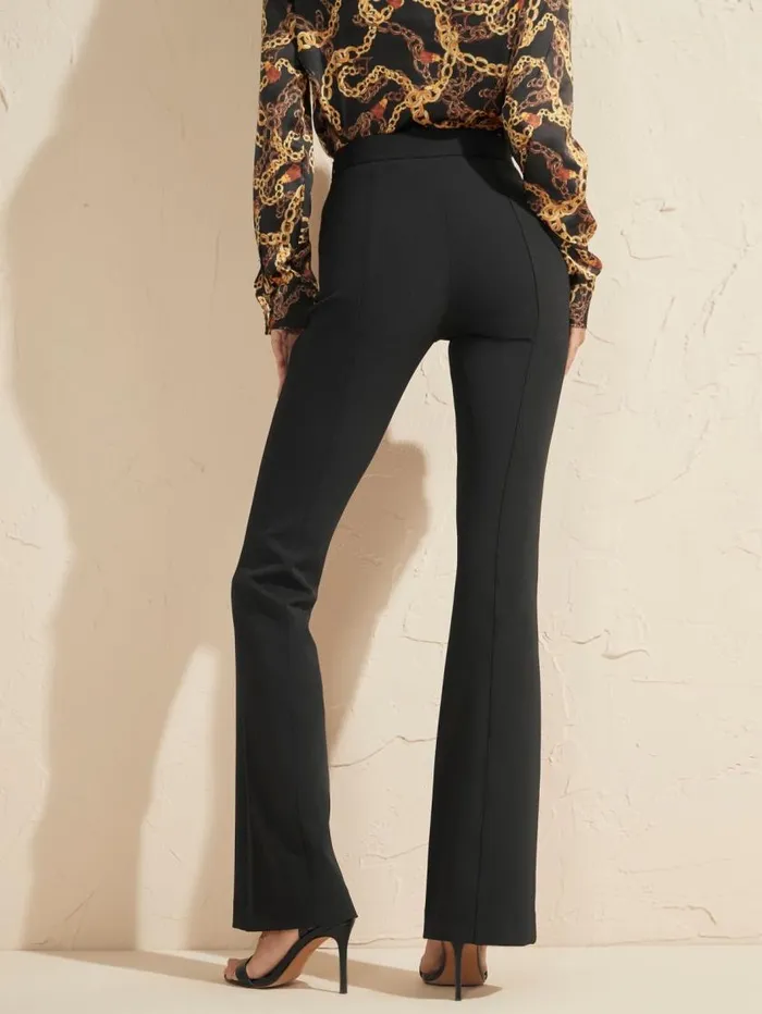 Women Chloe Flared Pant Black Marciano Bottoms Women Chloe Flared Pant Black Marciano Bottoms