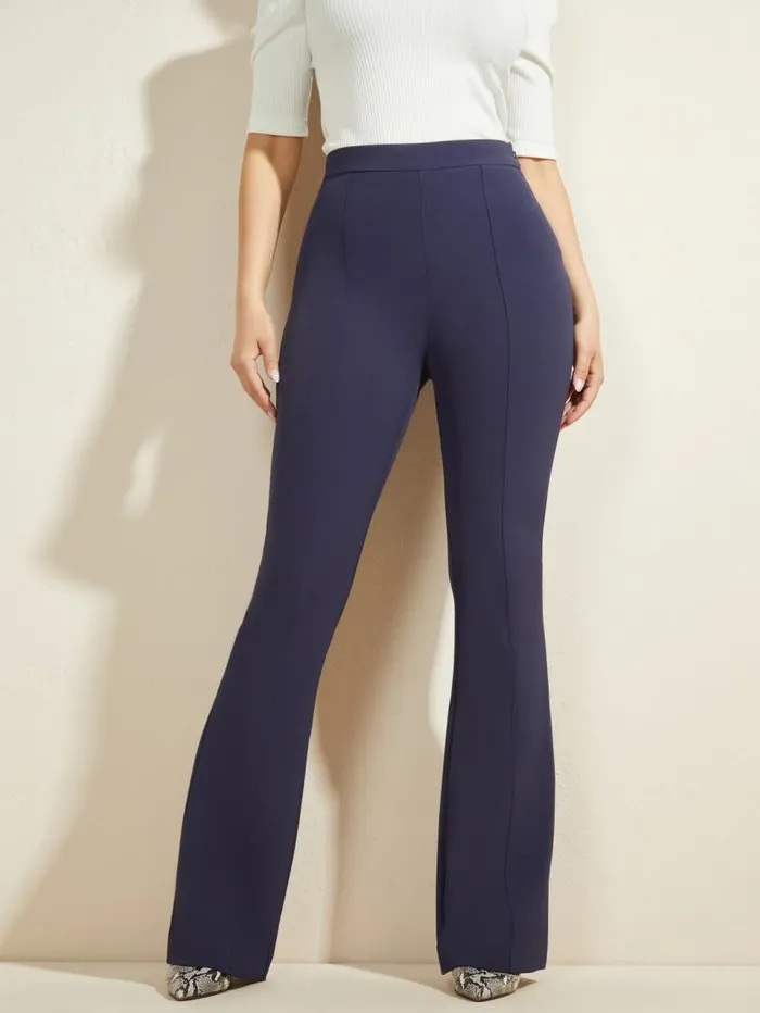 Women Chloe Flared Pant Nocturnal Navy Marciano Bottoms
