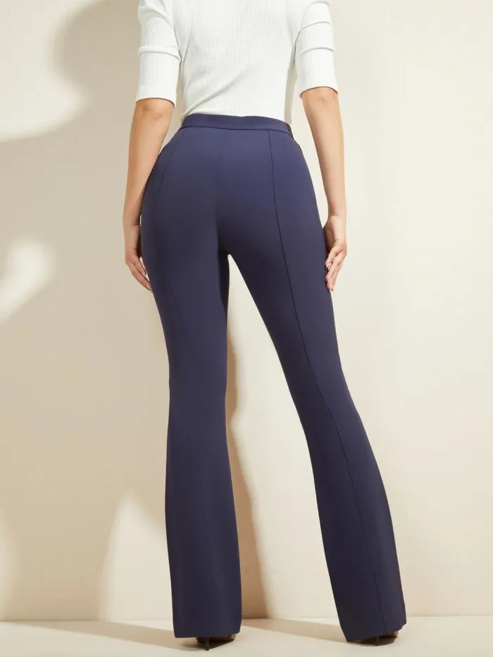 Women Chloe Flared Pant Nocturnal Navy Marciano Bottoms Women Chloe Flared Pant Nocturnal Navy Marciano Bottoms
