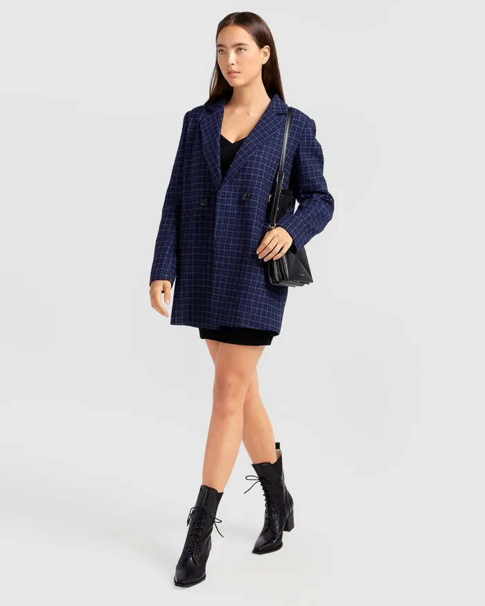 Women Coats and Jackets Belle and Bloom Cambridge Oversized Wool Blazer 8211 Blue Women Coats and Jackets Belle and Bloom Cambridge Oversized Wool Blazer 8211 Blue