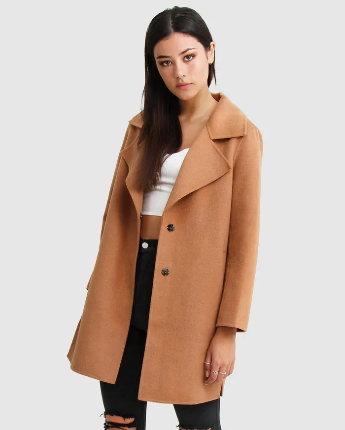 Women Coats and Jackets Belle and Bloom NEW FIT ExBoyfriend Wool Blend Oversized Jacket 8211 Camel Women Coats and Jackets Belle and Bloom NEW FIT ExBoyfriend Wool Blend Oversized Jacket 8211 Camel