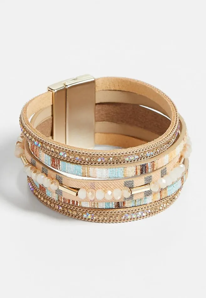 Women Color Wide Magnetic Bracelet Maurices Jewelry