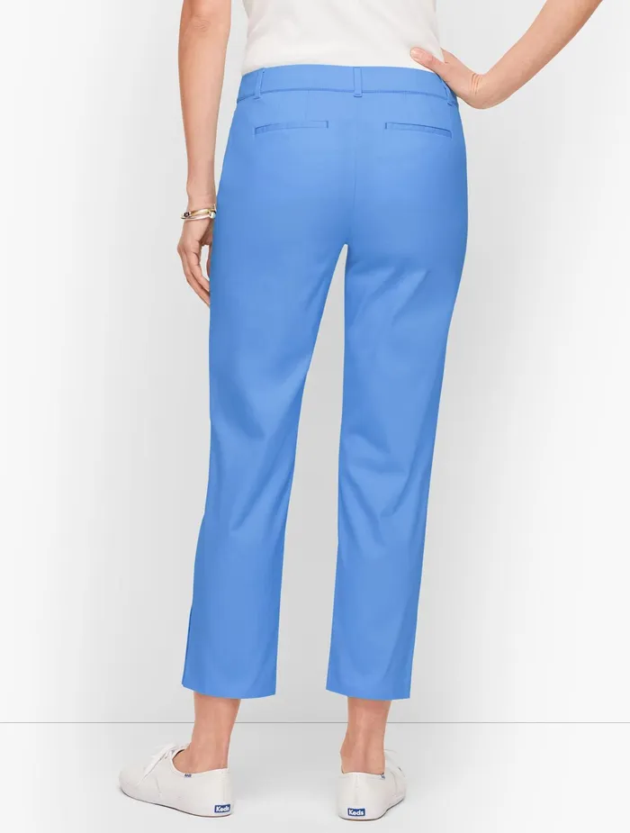 Women Crops Talbots Perfect Crop Pants Black