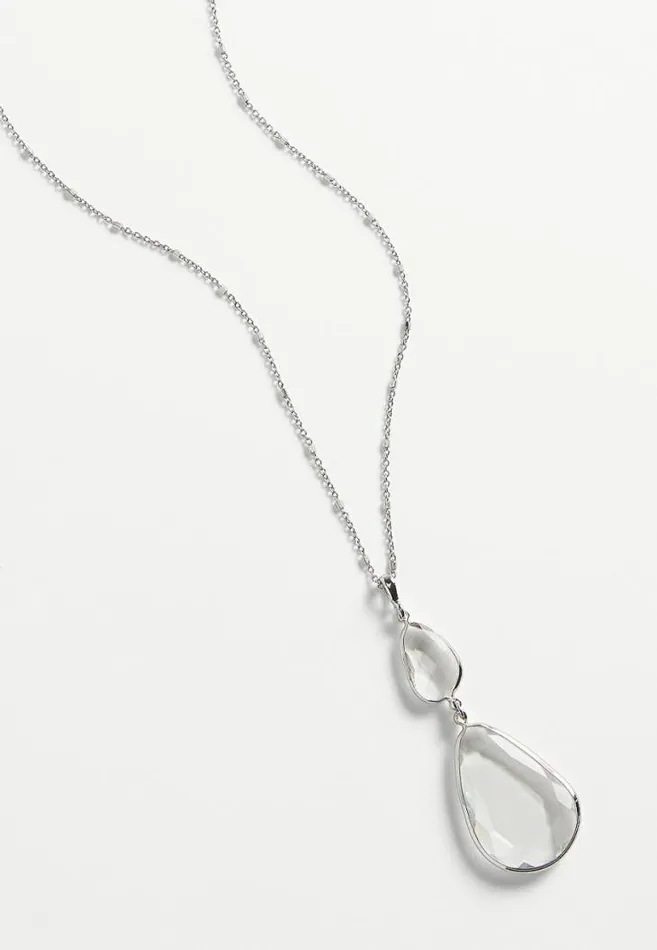 Women Crystal Pendant Necklace Maurices Jewelry