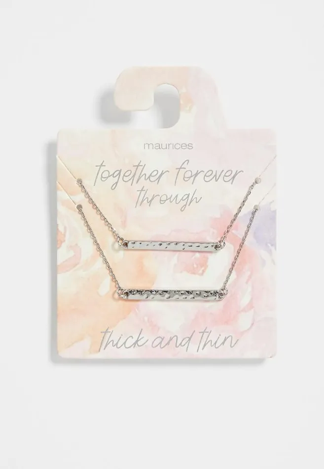 Women Dainty Bar Necklace Set Maurices Jewelry