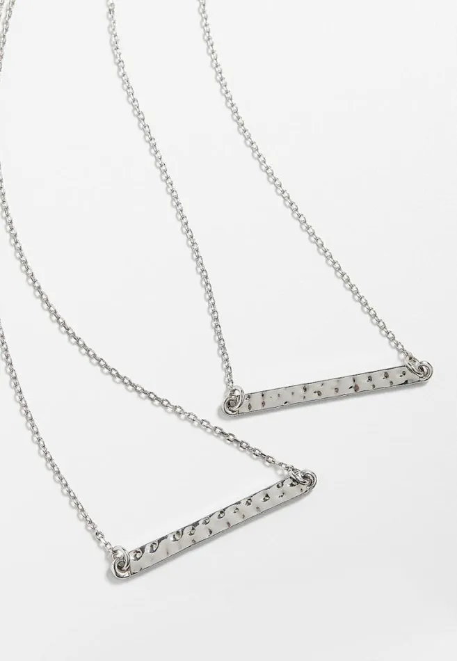 Women Dainty Bar Necklace Set Maurices Jewelry