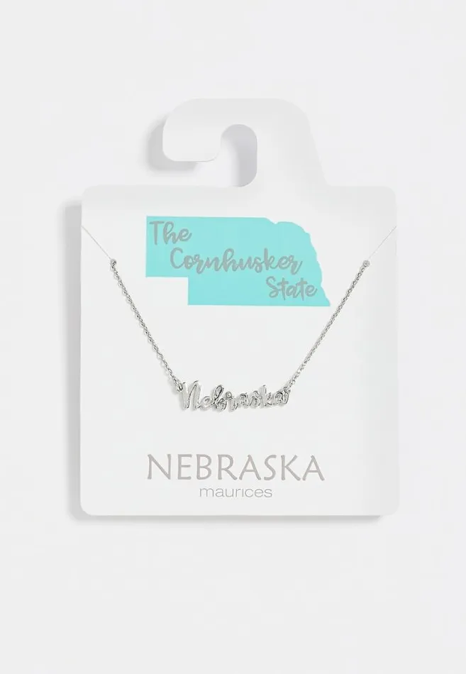Women Dainty Nebraska Necklace Maurices Jewelry