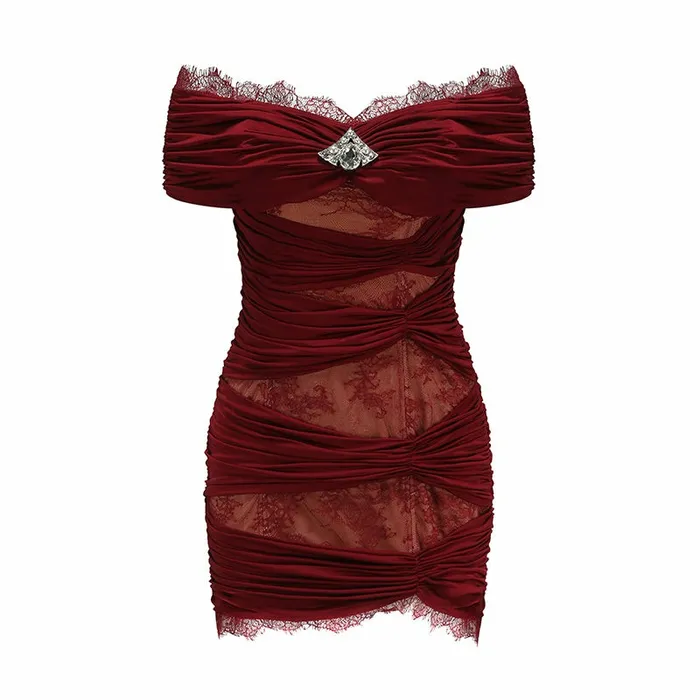 Women Danielle Lace Dress Nana Jacqueline Mini