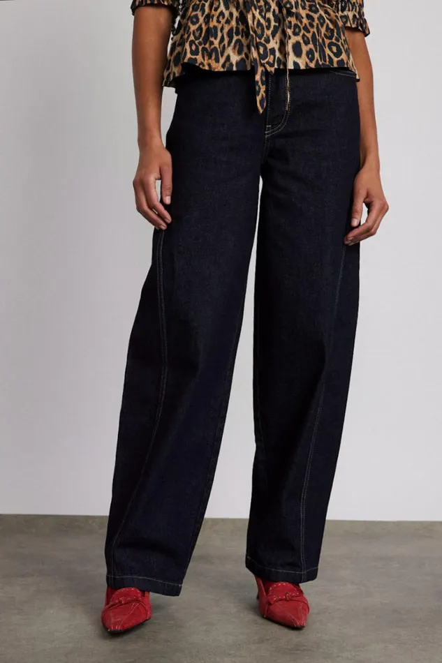 Women Denim Damson Madder Dion Jean 8211 Dark Indigo