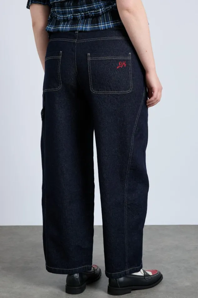 Women Denim Damson Madder Dion Jean 8211 Dark Indigo