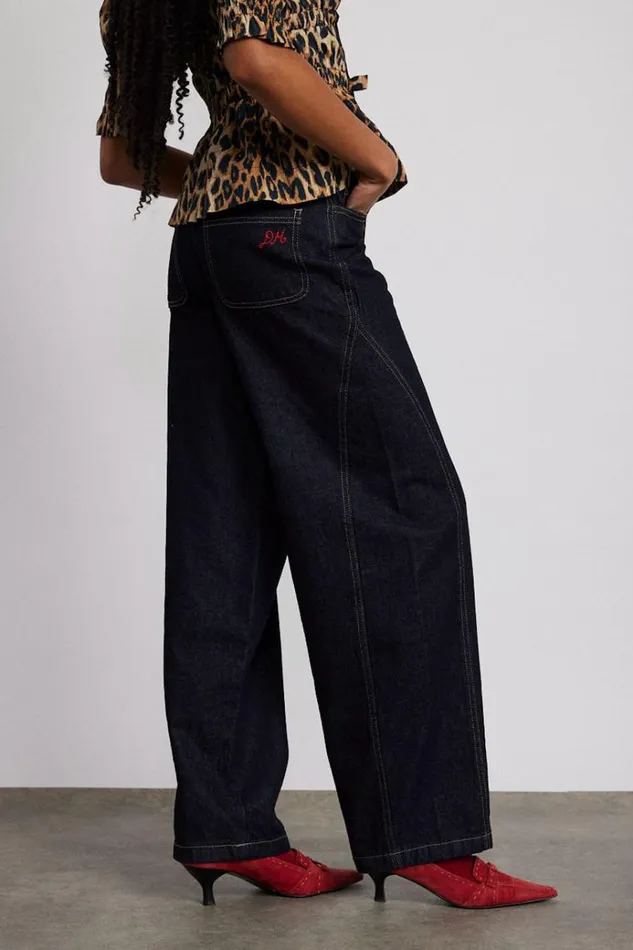 Women Denim Damson Madder Dion Jean 8211 Dark Indigo