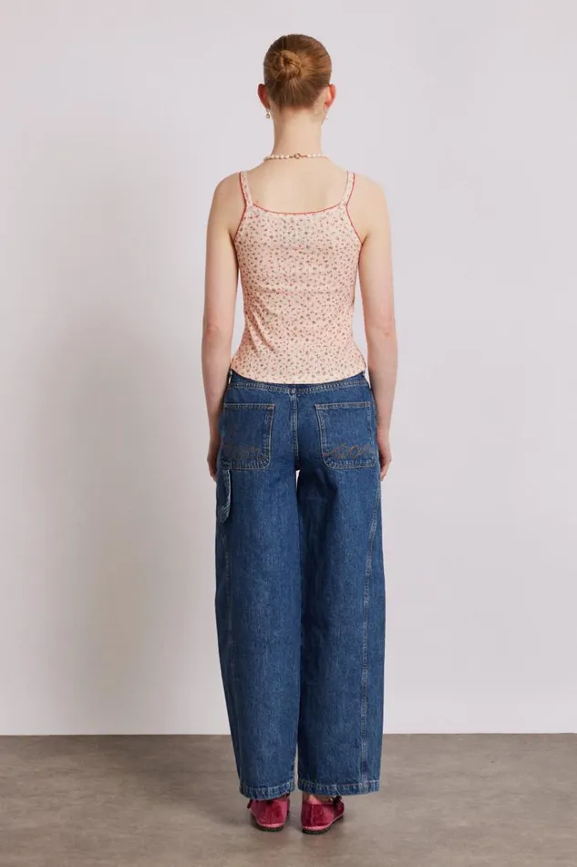 Women Denim Damson Madder Dion Jean 8211 Washed Blue