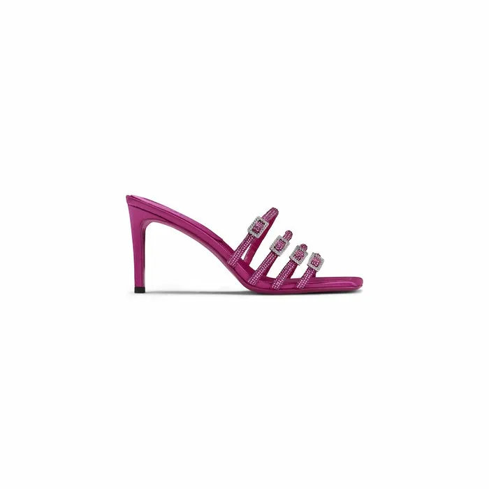 Women Designer Hot Pink Shay Sandals Nana Jacqueline Nana Jacqueline Shoes
